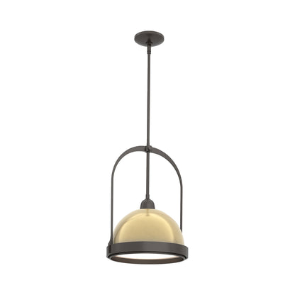 Atlas Pendant Light in Oil Rubbed Bronze/Modern Brass.