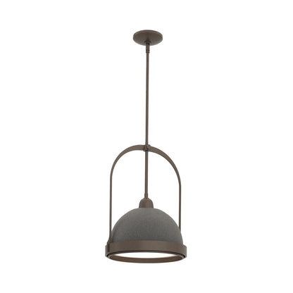 Atlas Pendant Light in Bronze/Natural Iron.