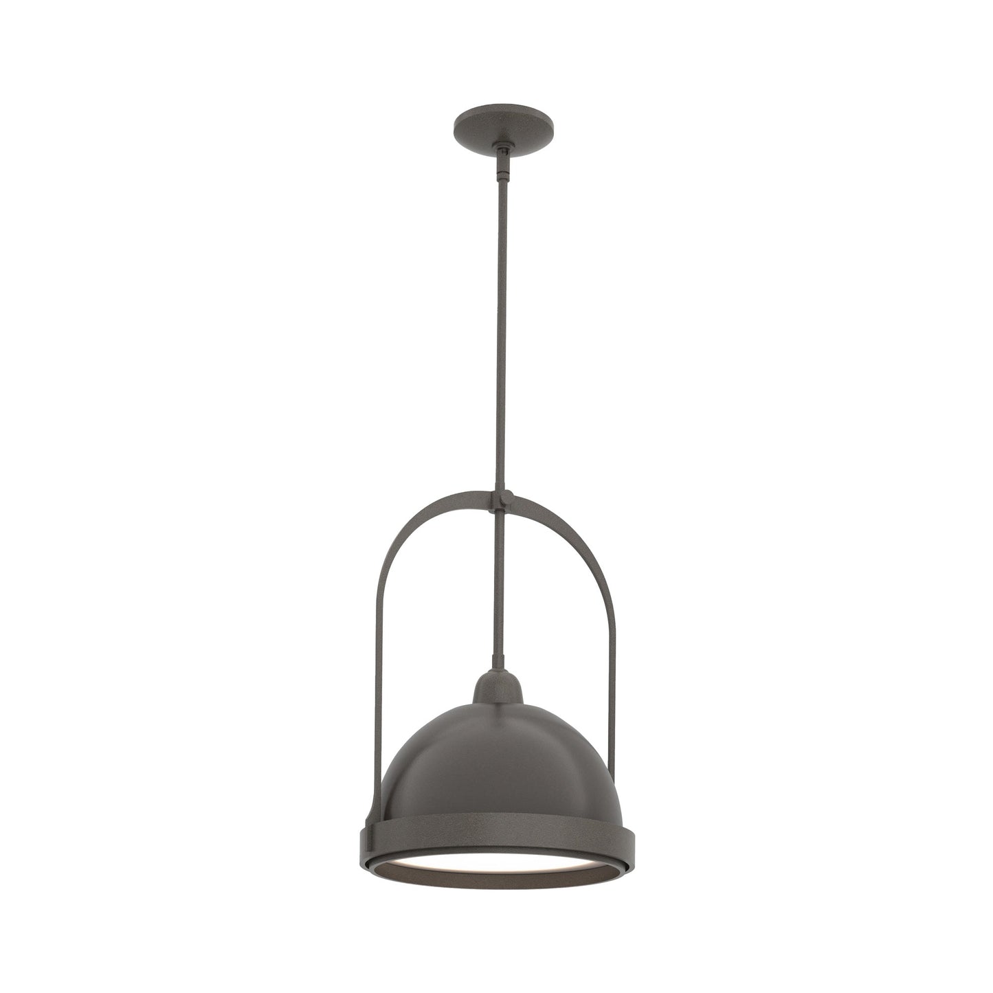 Atlas Pendant Light in Dark Smoke/Oil Rubbed Bronze.