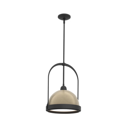 Atlas Pendant Light in Black/Soft Gold.