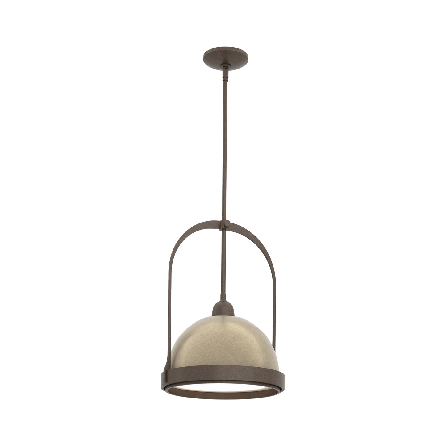 Atlas Pendant Light in Bronze/Soft Gold.