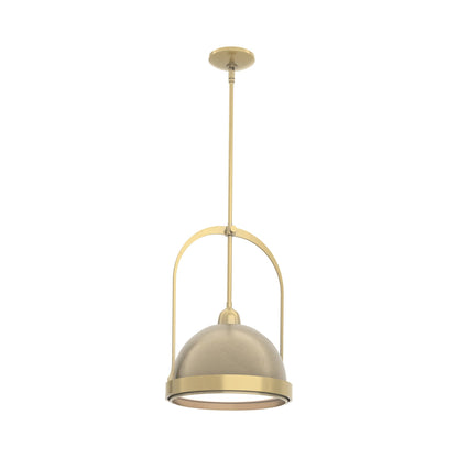 Atlas Pendant Light in Modern Brass/Soft Gold.