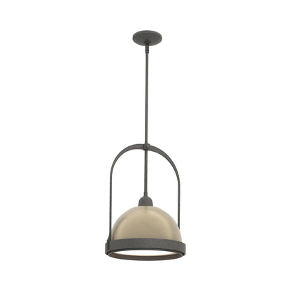 Atlas Pendant Light in Natural Iron/Soft Gold.