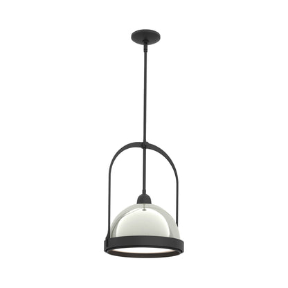 Atlas Pendant Light in Black/Sterling.
