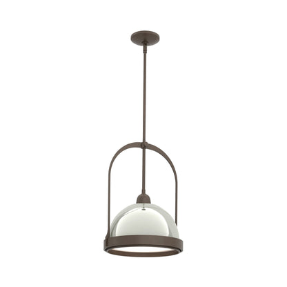 Atlas Pendant Light in Bronze/Sterling.