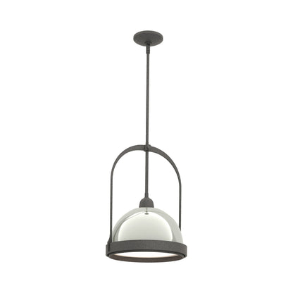 Atlas Pendant Light in Natural Iron/Sterling.