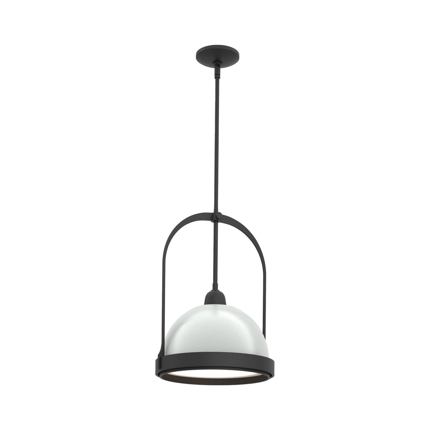 Atlas Pendant Light in Black/Vintage Platinum.