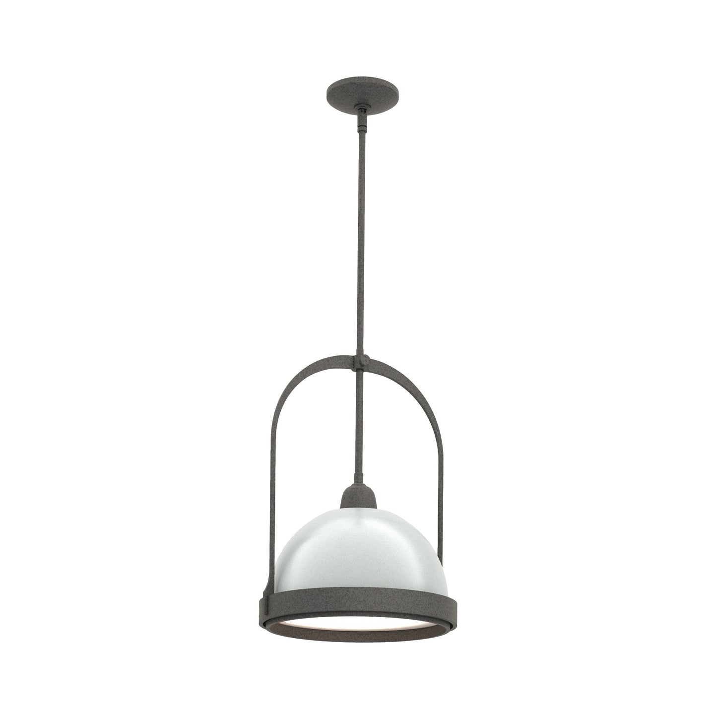 Atlas Pendant Light in Natural Iron/Vintage Platinum.