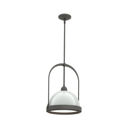 Atlas Pendant Light in Natural Iron/Vintage Platinum.