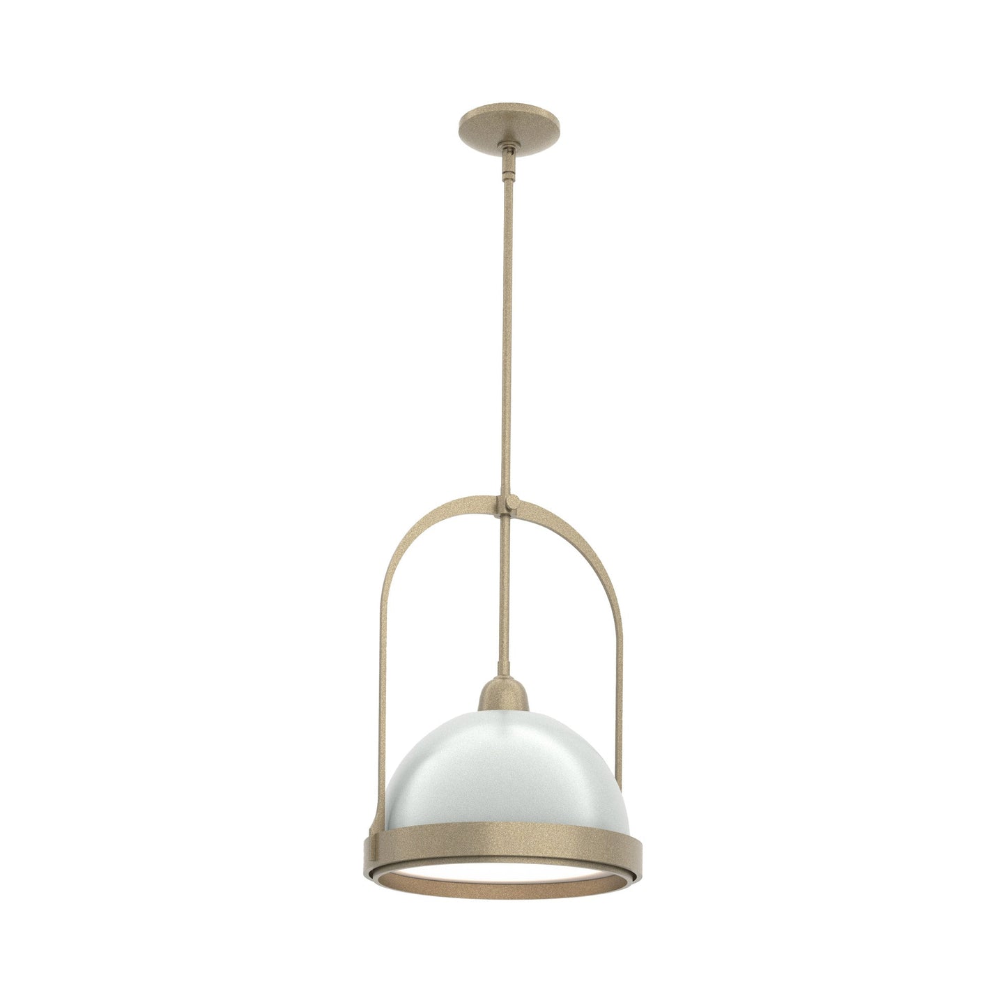 Atlas Pendant Light in Soft Gold/Vintage Platinum.
