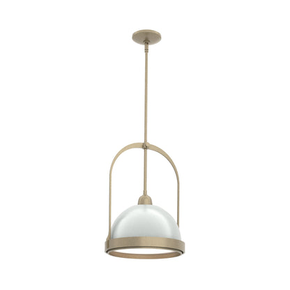 Atlas Pendant Light in Soft Gold/Vintage Platinum.