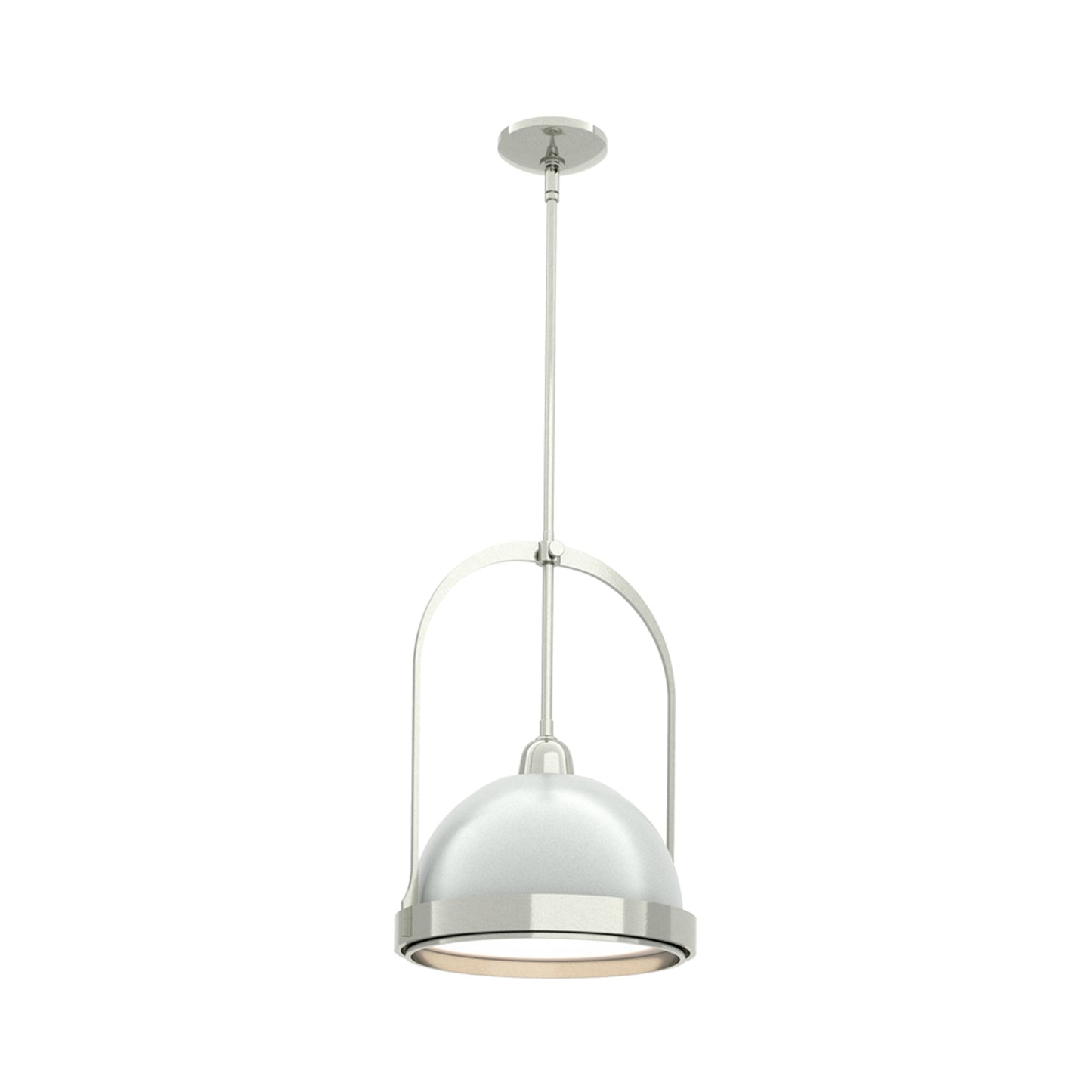 Atlas Pendant Light in Sterling/Vintage Platinum.
