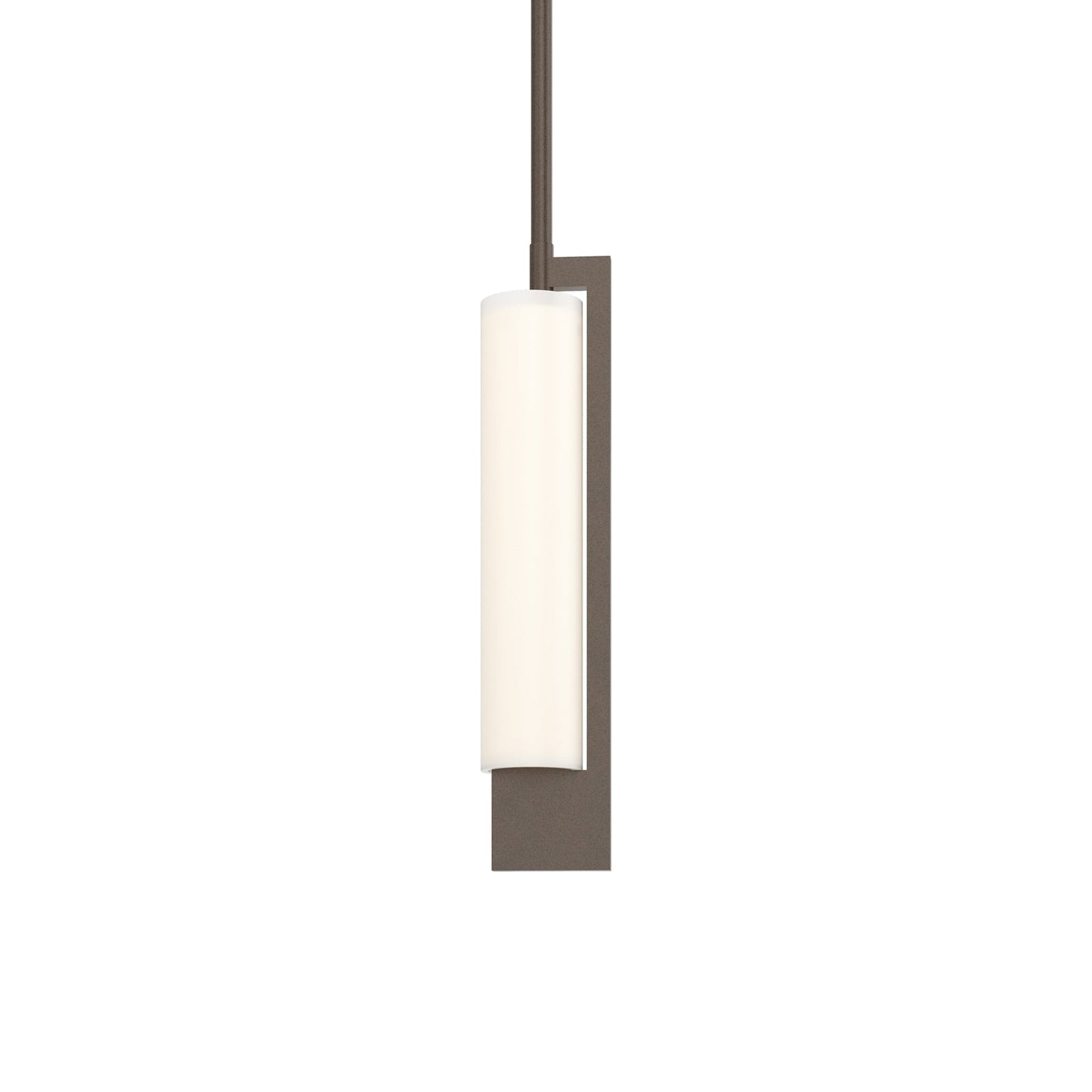 Axis Mini Pendant Light in Bronze.