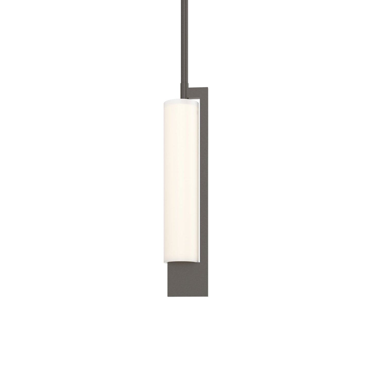 Axis Mini Pendant Light in Dark Smoke.