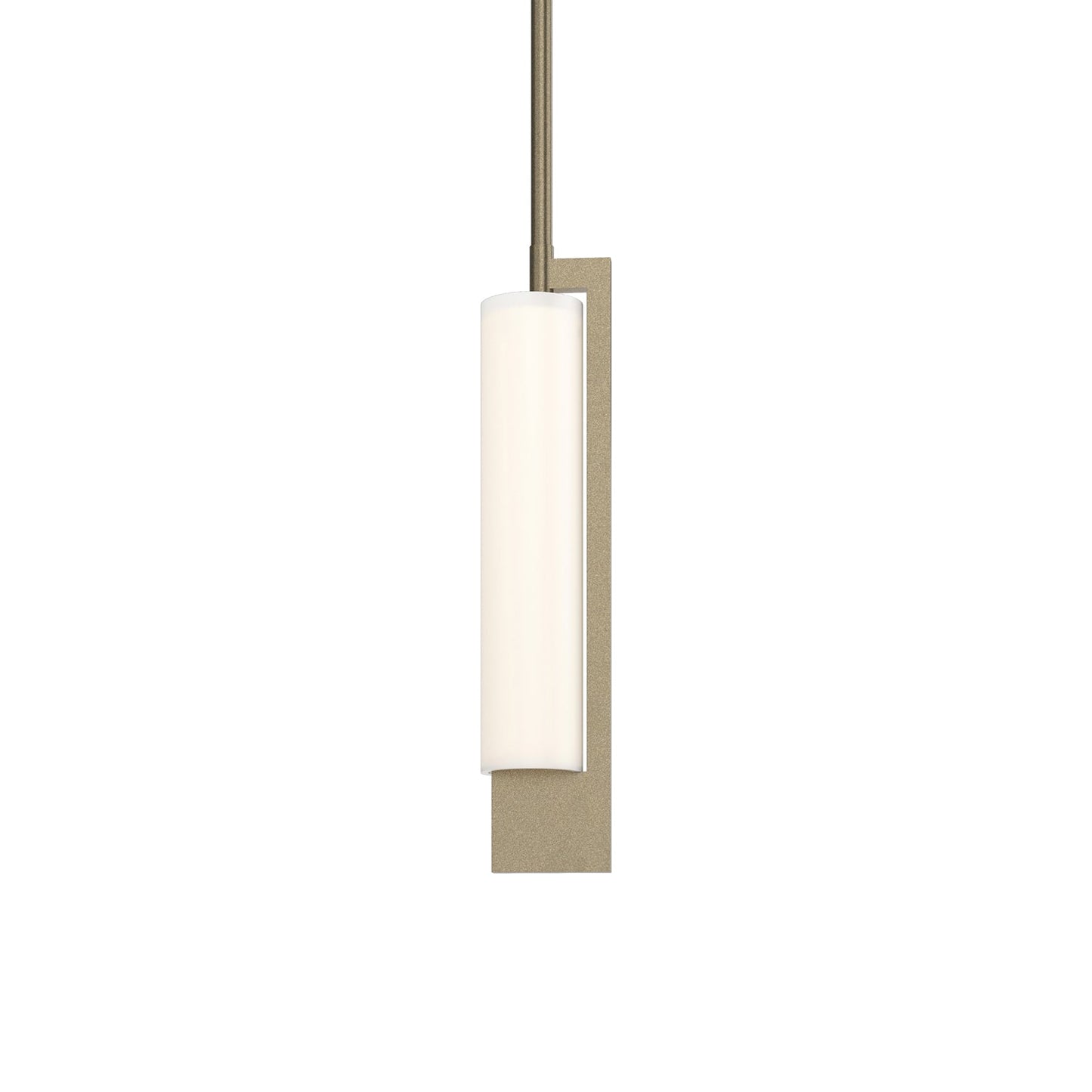 Axis Mini Pendant Light in Soft Gold.