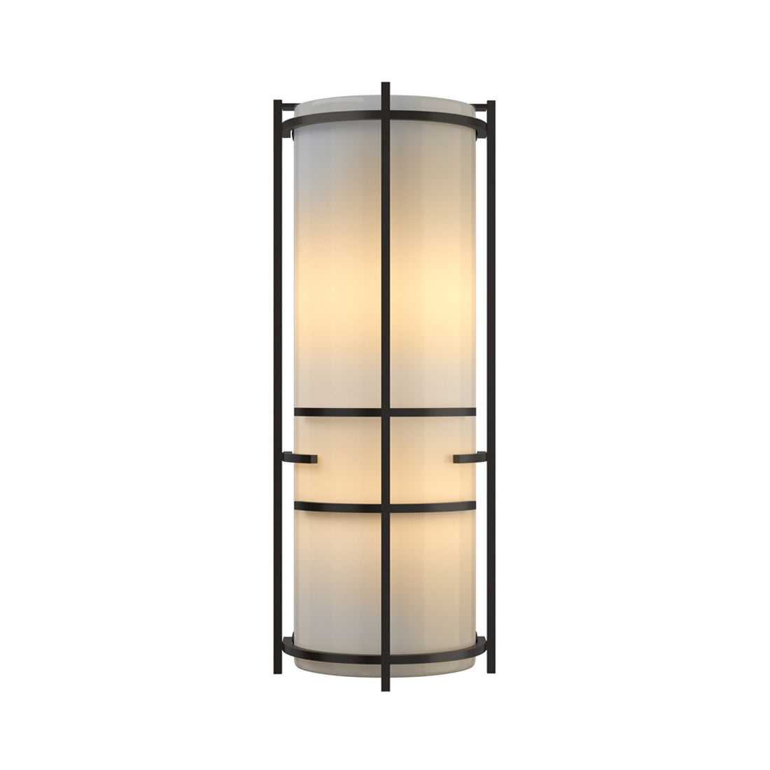 Banded Extended Wall Light in Oil Rubbed Bronze.