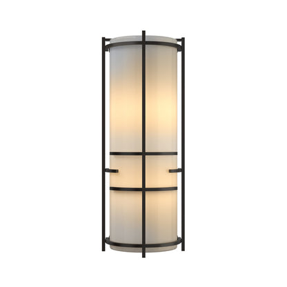 Banded Extended Wall Light in Oil Rubbed Bronze.