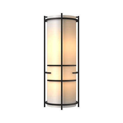 Banded Extended Wall Light in Black.