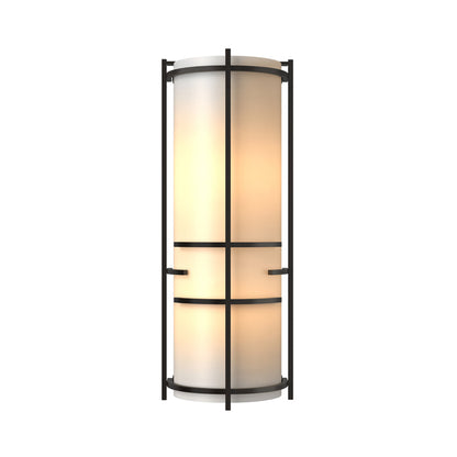 Banded Extended Wall Light in Oil Rubbed Bronze.