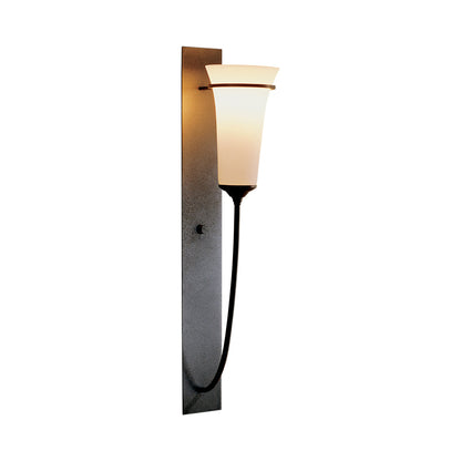 Banded Torch Wall Light in Detail.