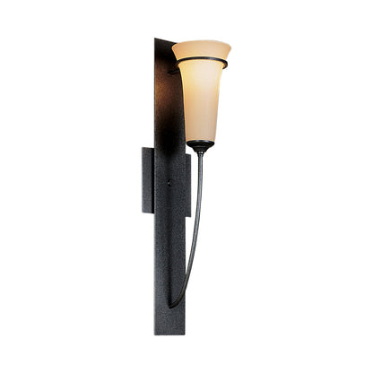 Banded Torch Wall Light in Detail.