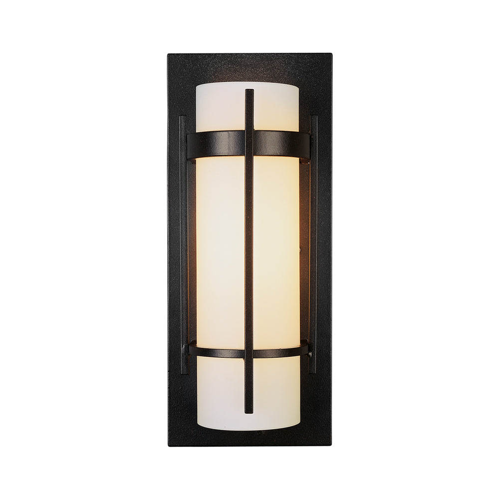 Banded Vertical Bar Wall Light in Detail.