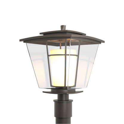 Beacon Hall Outdoor Post Light in Coastal Dark Smoke