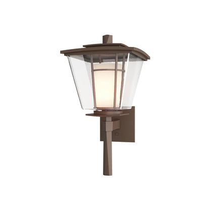Beacon Hall Outdoor Wall Light in Coastal Bronze (17.6-Inch).