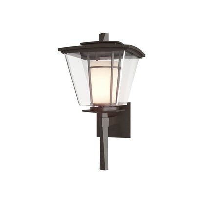Beacon Hall Outdoor Wall Light in Coastal Oil Rubbed Bronze (17.6-Inch).