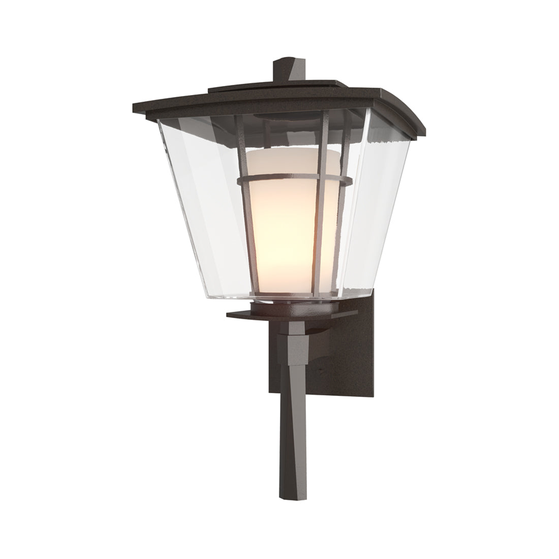Beacon Hall Outdoor Wall Light in Coastal Oil Rubbed Bronze (23.4-Inch).
