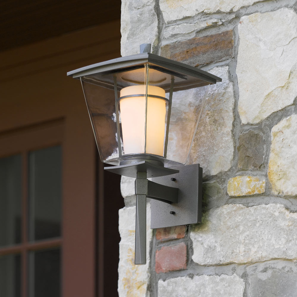 Beacon Hall Outdoor Wall Light in Outside Area.