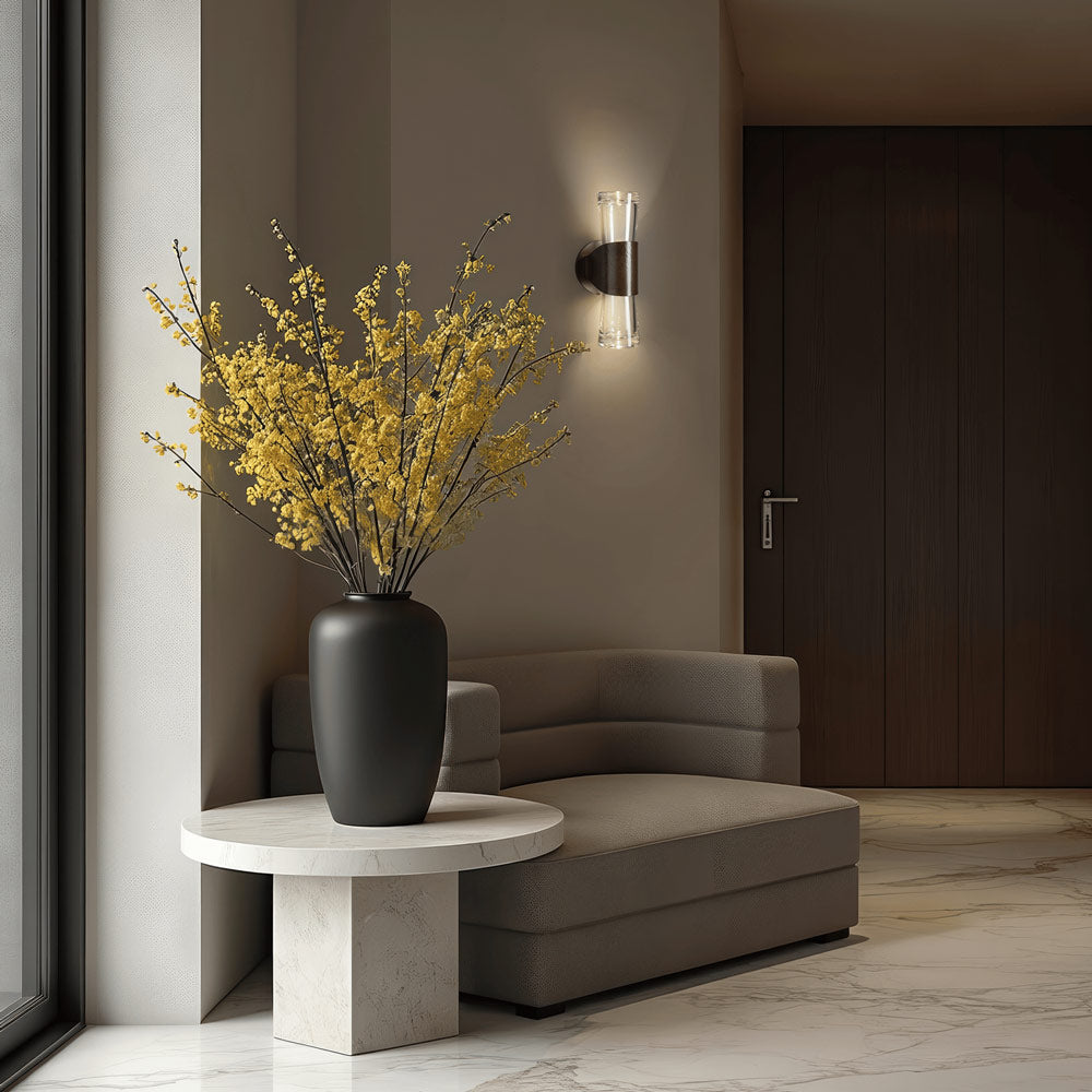 Bellis Wall Light in living room.