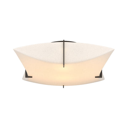 Bento Semi Flush Mount Ceiling Light in Oil Rubbed Bronze.