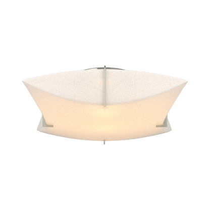 Bento Semi Flush Mount Ceiling Light in Sterling.