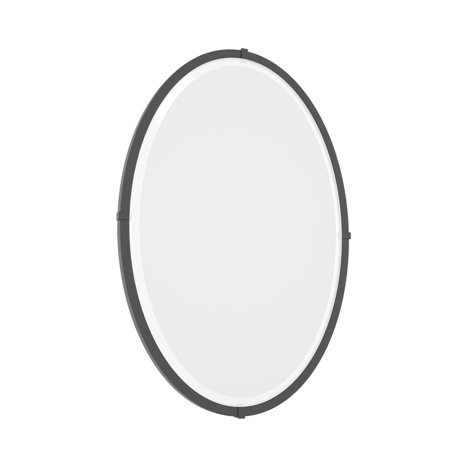 Beveled Oval Mirror.