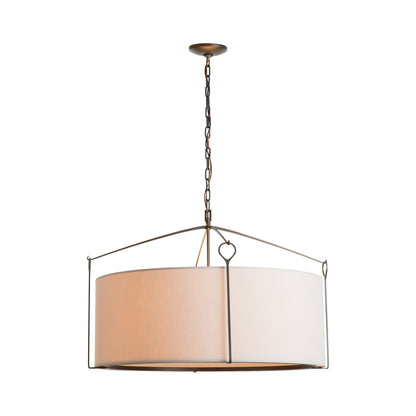 Bow Drum Pendant Light in Detail.