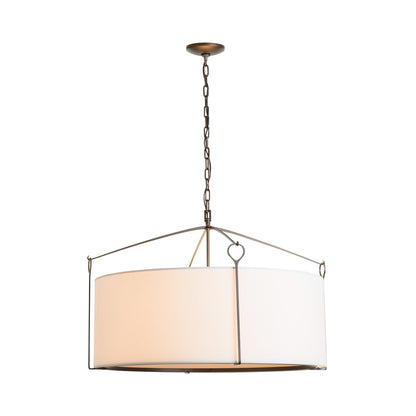 Bow Drum Pendant Light in Detail.