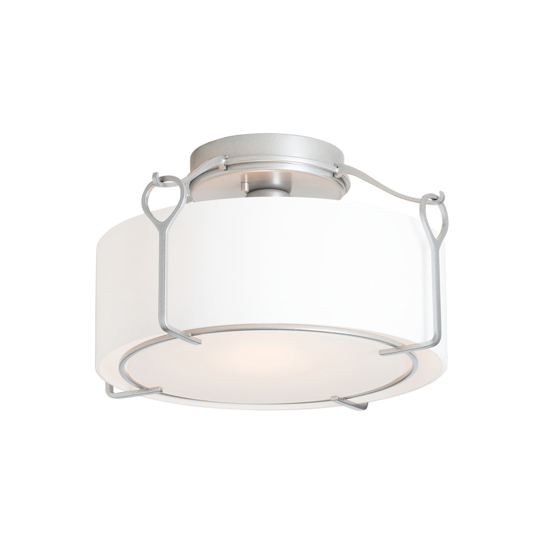 Bow Drum Semi Flush Mount Ceiling Light in Detail.