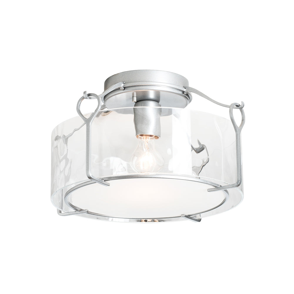 Bow Drum Semi Flush Mount Ceiling Light in Detail.