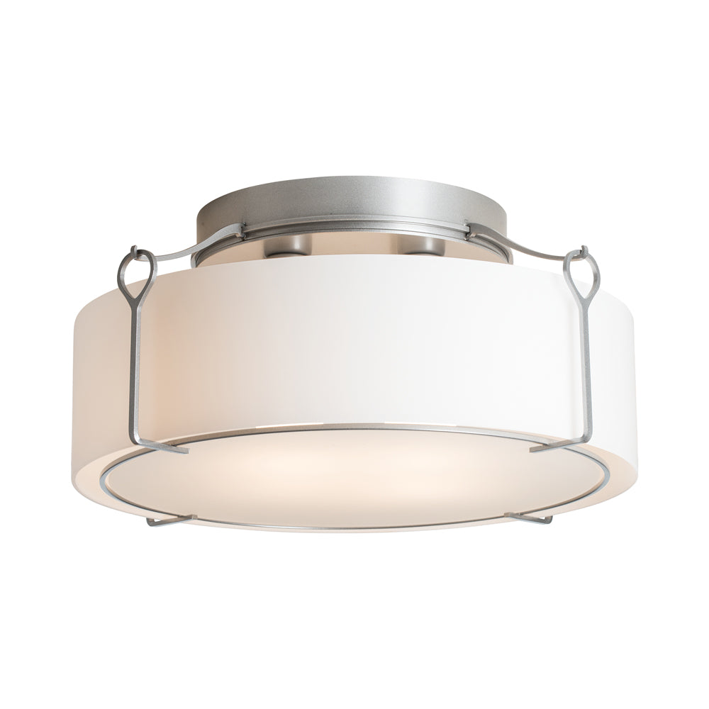 Bow Drum Semi Flush Mount Ceiling Light in Detail.