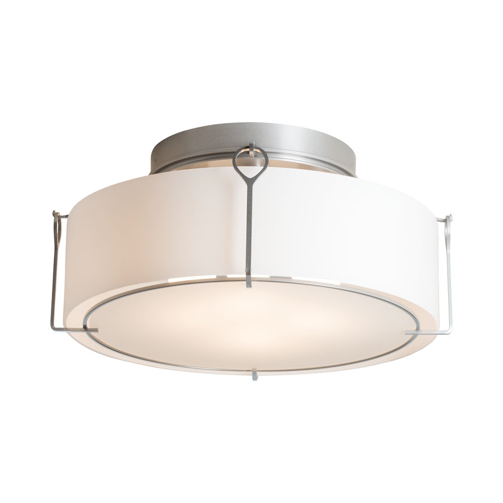 Bow Drum Semi Flush Mount Ceiling Light in Detail.