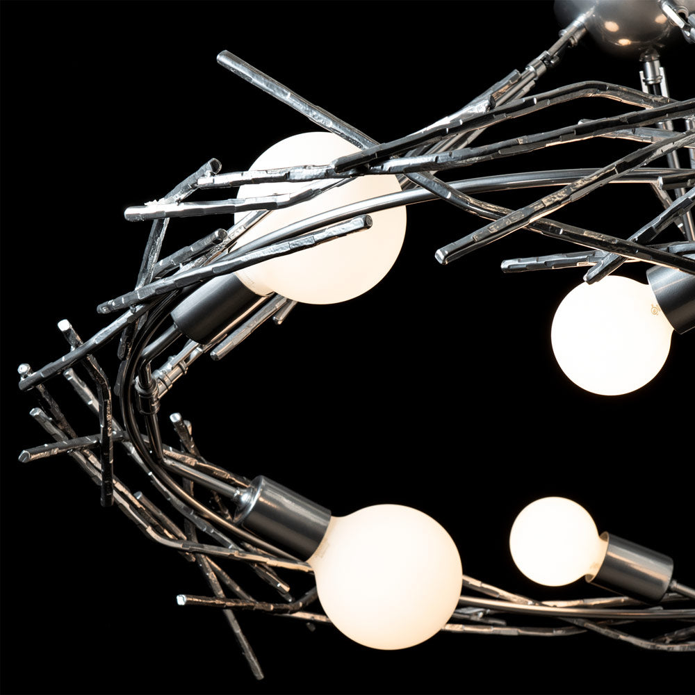 Brindille Circular Pendant Light in Detail.
