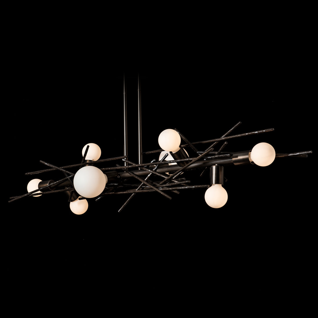 Brindille Linear Pendant Light in Detail.