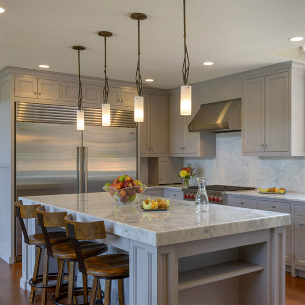 Brindille Mini Pendant Light in dining room.