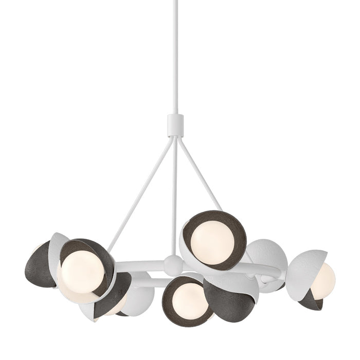 Brooklyn 02 Double Shade Ring Pendant Light in Oil Rubbed Bronze.
