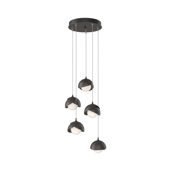 Brooklyn 14 Double Shade Pendant Light in Oil Rubbed Bronze (Long).