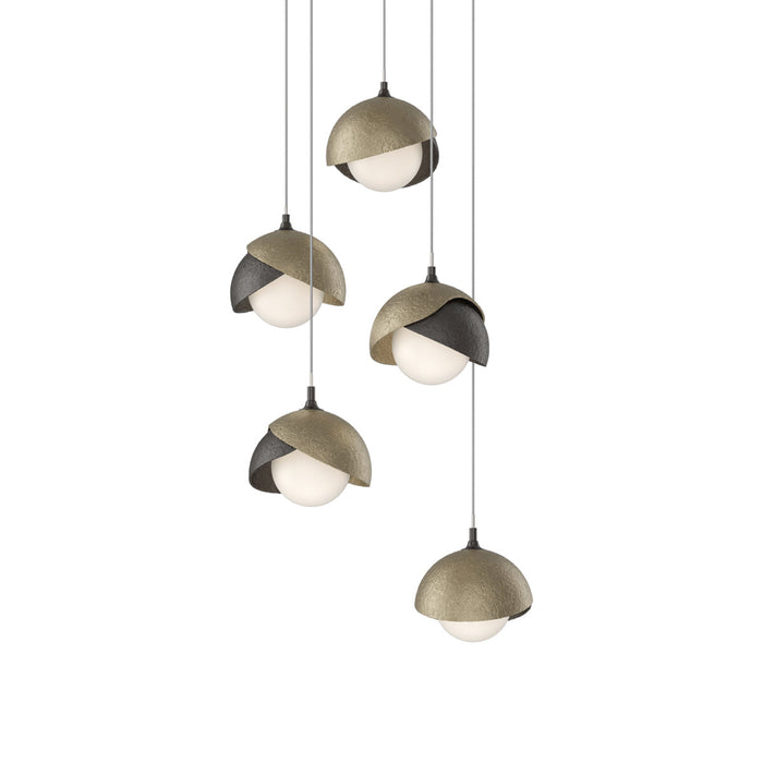 Brooklyn 14 Double Shade Pendant Light in Detail.