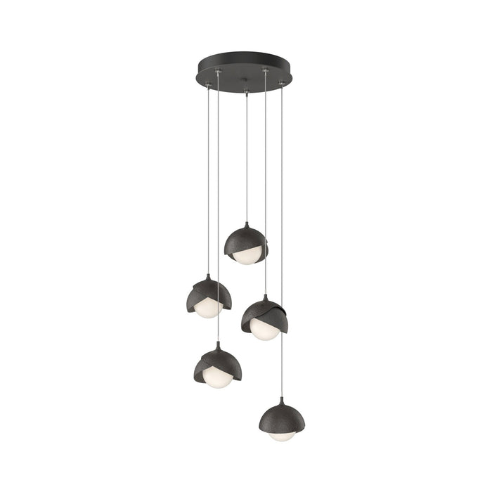 Brooklyn 20 Double Shade Pendant Light in Oil Rubbed Bronze (Long).