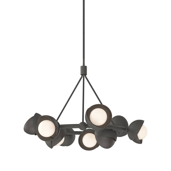 Brooklyn 20 Double Shade Ring Pendant Light in Oil Rubbed Bronze.