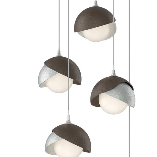 Brooklyn 82 Double Shade Pendant Light in Detail.